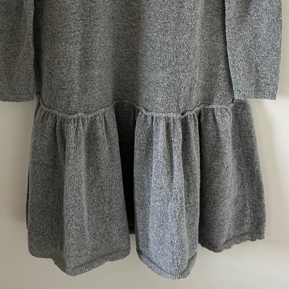 Sundance Gray Merino Wool/Mohair Blend Sweater De Rigeur Dress Size M - Picture 2 of 11